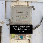 Biaya Tambah Daya Listrik dari 1300 ke 2200