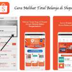 Cara Melihat Total Belanja di Shopee