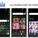 Cara Membuat Stiker WA Tulisan