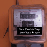 Cara Tambah Daya Listrik 900 ke 1300