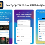 Cara Top Up TIX ID Lewat DANA