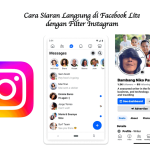 Cara Siaran Langsung di Facebook Lite dengan Filter Instagram