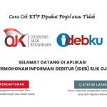 Cara Cek KTP Dipakai Pinjol