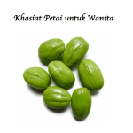 Khasiat Petai untuk Wanita