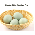Manfaat Telur Bebek bagi Pria