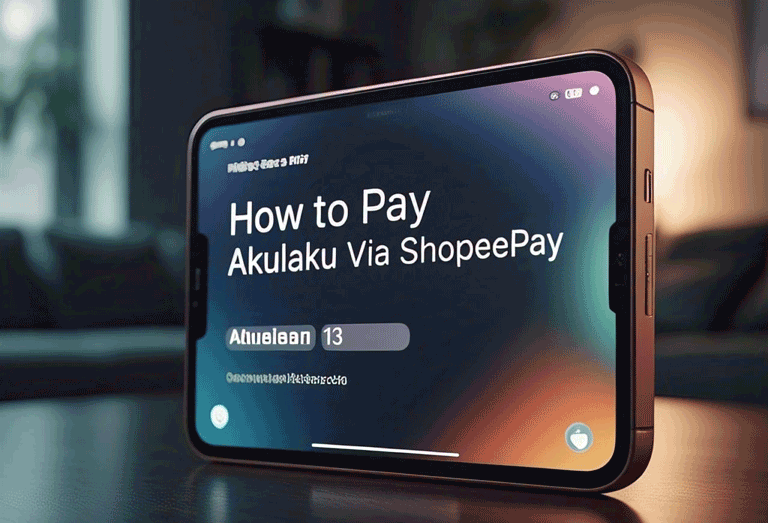 Cara Bayar Akulaku Lewat ShopeePay