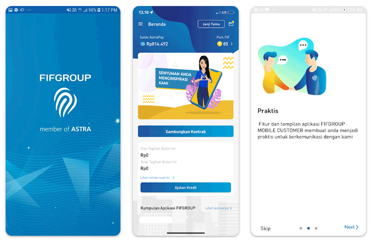 Cara Bayar FIF Lewat M Banking BCA