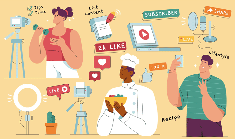 Perbedaan Social Media Specialist dan Content Creator