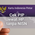 Cek PIP lewat HP tanpa NISN