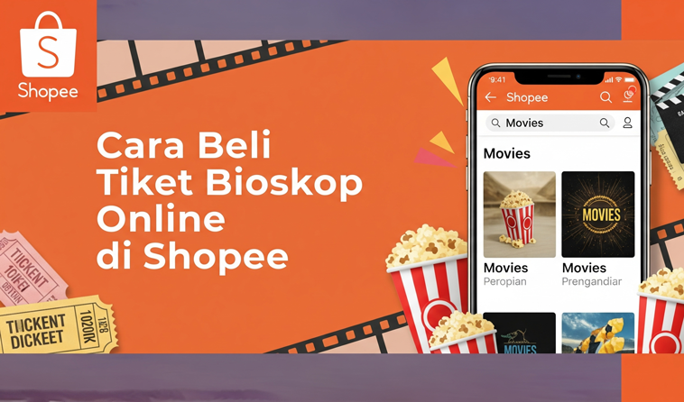 Inilah Cara Beli Tiket Bioskop Online di Shopee - BAMS