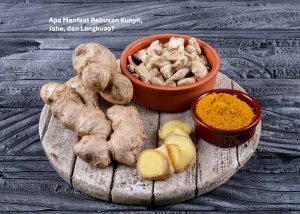 Manfaat Rebusan Kunyit, Jahe, dan Lengkuas