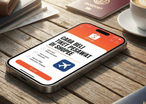 Cara Beli Tiket Pesawat di Shopee