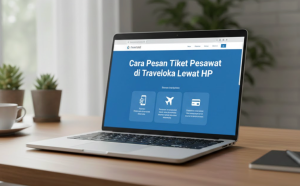 Cara Pesan Tiket Pesawat di Traveloka Lewat HP
