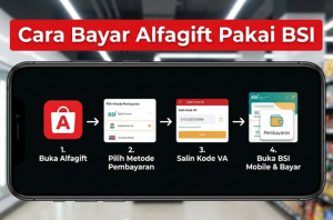 Cara Bayar Alfagift Pakai BSI