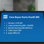 Cara Bayar Kartu Kredit BRI