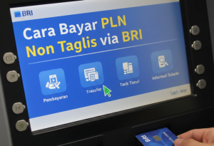 Cara Bayar PLN Non Taglis BRI
