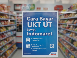 Cara Bayar UKT UT Lewat Indomaret