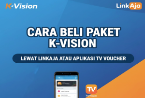 Cara Beli Paket K-Vision Lewat LinkAja