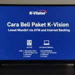 Cara Beli Paket K-Vision Lewat Mandiri