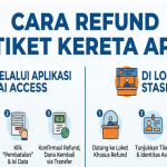 Cara Refund Tiket Kereta API