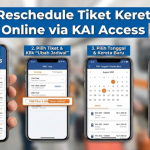 Cara Reschedule Tiket Kereta Api Online