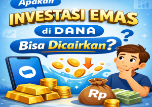 Apakah Investasi Emas di DANA Bisa Dicairkan