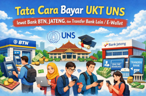 Cara Bayar UKT UNS lewat Bank BTN