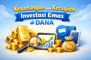 Keuntungan dan Kerugian Investasi Emas di DANA