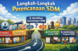 Langkah-Langkah Perencanaan SDM