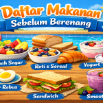 Makanan Sebelum Berenang
