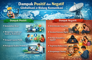 Dampak Positif dan Negatif Globalisasi di Bidang Komunikasi