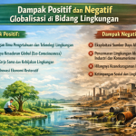 Dampak Positif dan Negatif Globalisasi di Bidang Lingkungan