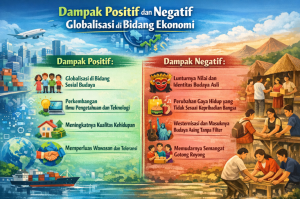 Dampak Positif dan Negatif Globalisasi di Bidang Sosial Budaya