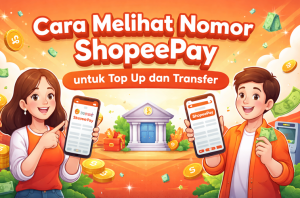 Cara Melihat nomor ShopeePay untuk Top Up dan Transfer