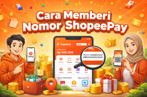 Cara Memberi Nomor ShopeePay