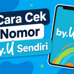 Cara Cek Nomor by.U Sendiri