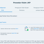 Cara Klaim JKP bagi Peserta