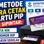 Cara Cetak Kartu PIP di SIPINTAR