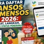 Cara Daftar Bansos Kemensos 2026
