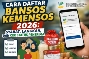 Cara Daftar Bansos Kemensos 2026