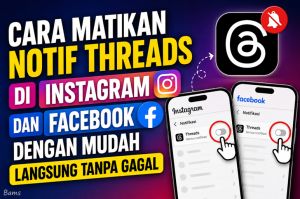 Cara Matikan Notif Threads di Instagram dan Facebook