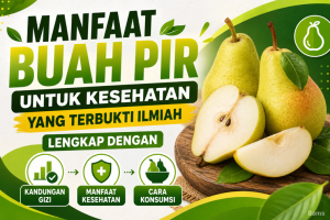 Manfaat Buah Pir untuk Kesehatan