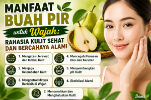 Manfaat Buah Pir untuk Wajah