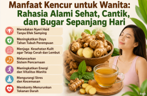 Manfaat Kencur untuk Wanita
