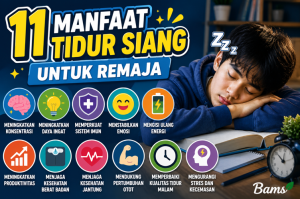 Manfaat Tidur Siang untuk Remaja