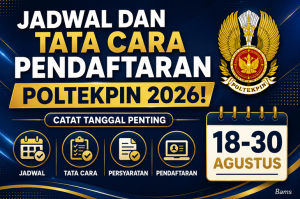 Pendaftaran Poltekpin 2026