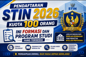 Pendaftaran STIN 2026